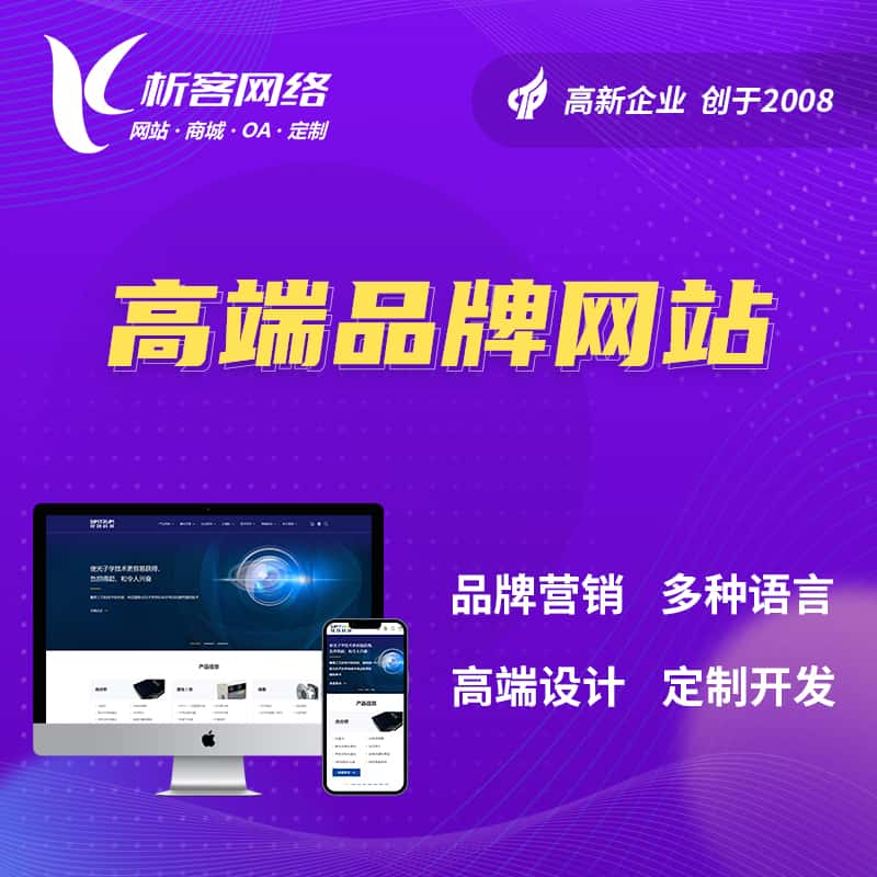阳江高端品牌网站