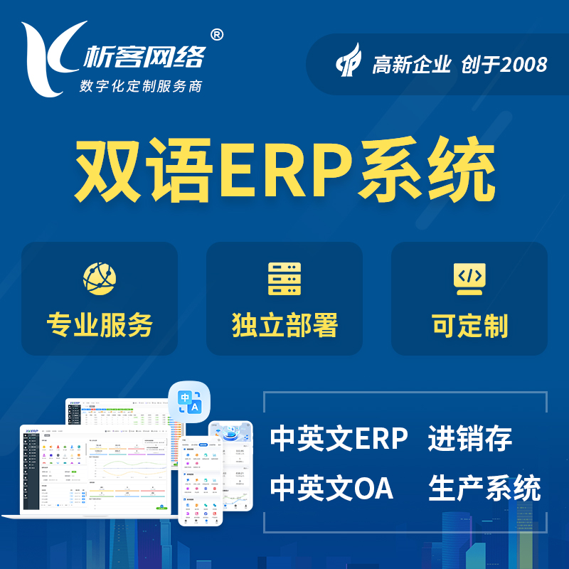 阳江双语ERP系统